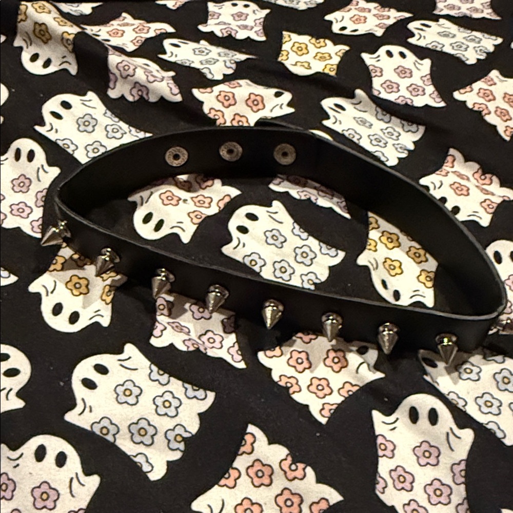 Black Spiked Choker